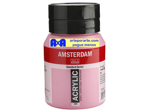 385 acrílico Amsterdam rosa quinacridona claro bote de 500ml