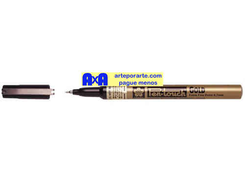 Rotulador metálico Pen-touch Sakura dorado 0,7mm