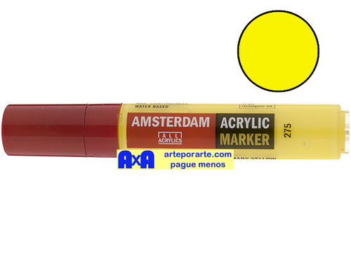 275 rotulador acrílico Amsterdam grande amarillo primario