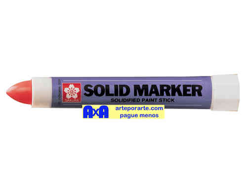 Rotulador Solid Marker rojo claro punta 13mm