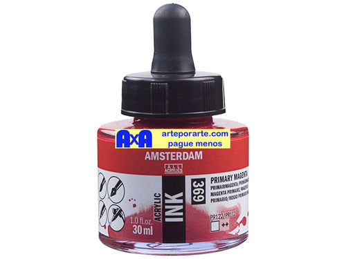 369 tinta acrílica Amsterdam magenta primario frasco de 30ml