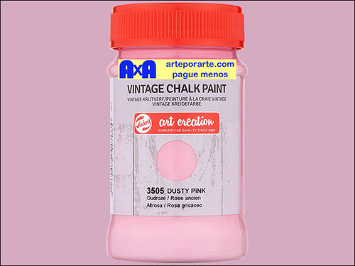 Pintura Vintage Chalk Paint de 100ml rosa grisáceo 3505